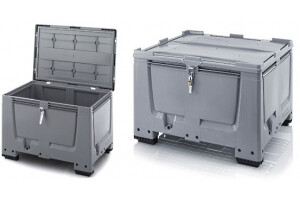 Afsluitbare palletboxen met slot