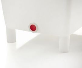 Grootvolume bak conische drukstop 1 ¼" duims, NORAH Plastics