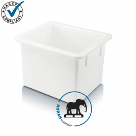 Grondstof nestbak 53,5x47x38cm, inhoud 55 liter, NORAH Plastics