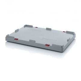 Deksel met sluithendels, Bag In Box container, 500 liter, NORAH Plastics