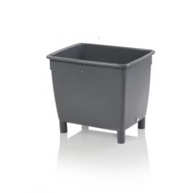 Grootvolume container bak 79x60,5x68cm, inhoud 210 liter, RE-HDPE, NORAH Plastics