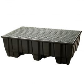 Opvangbak op poten met rooster