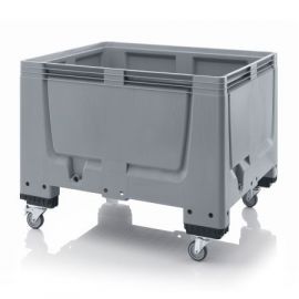 Palletbox met wielen