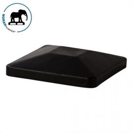 Zwarte deksel passend voor transportwagen 120 liter