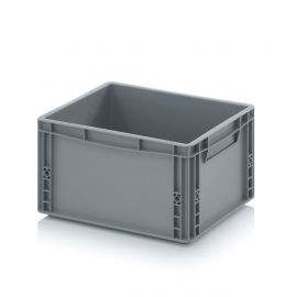 Stapelbak 40x30x22 cm met gesloten handgrepen