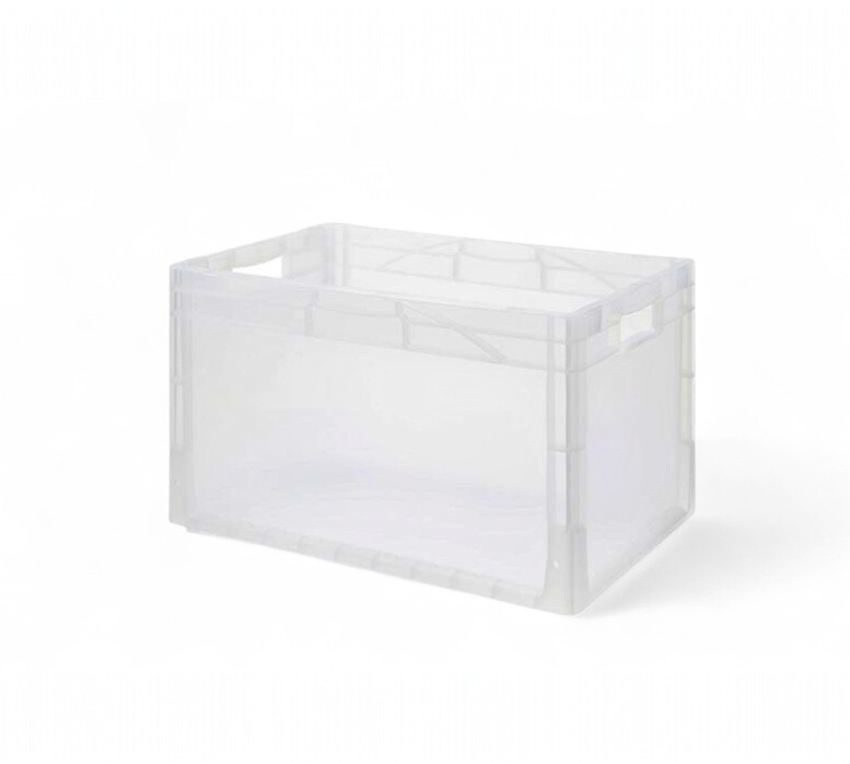 Transparante stapelbak 60x40x40cm